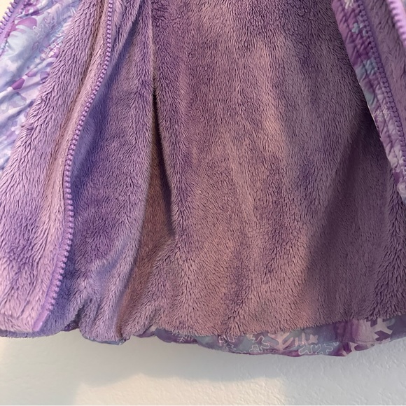 Snozu Double Zip Puffer Jacket, Purple Snowflake ❄️ Color. Size Toddler … - Picture 12 of 16